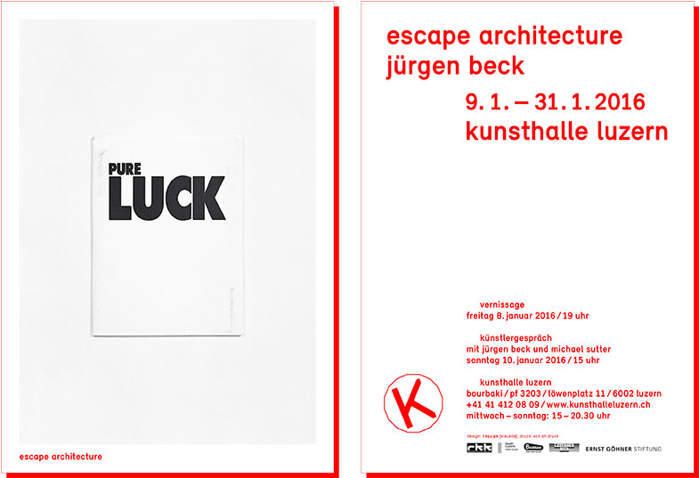 Jürgen Beck - Escape Architecture