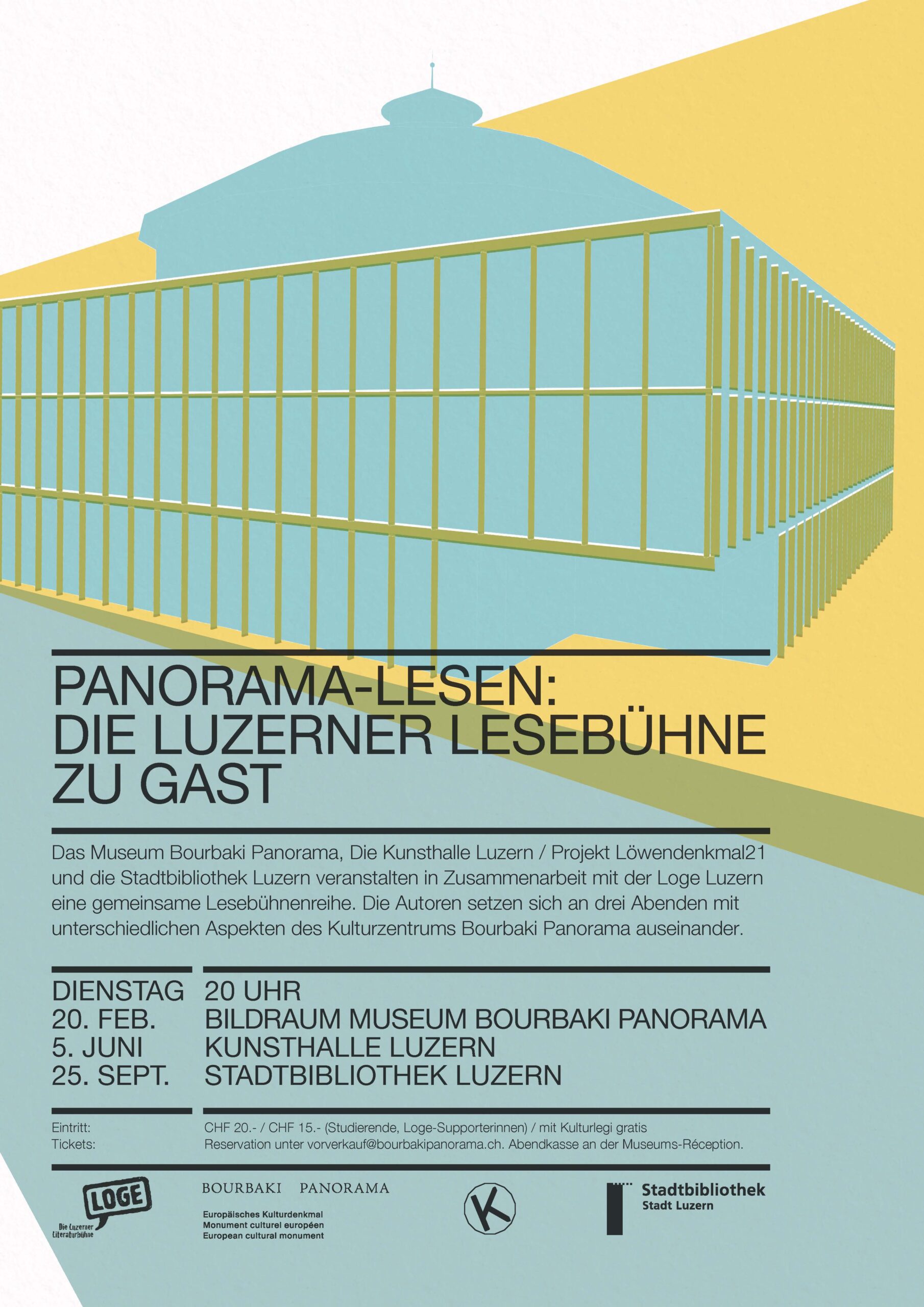 Panorama-Lesen: Die Luzerner Lesebühne zu Gast