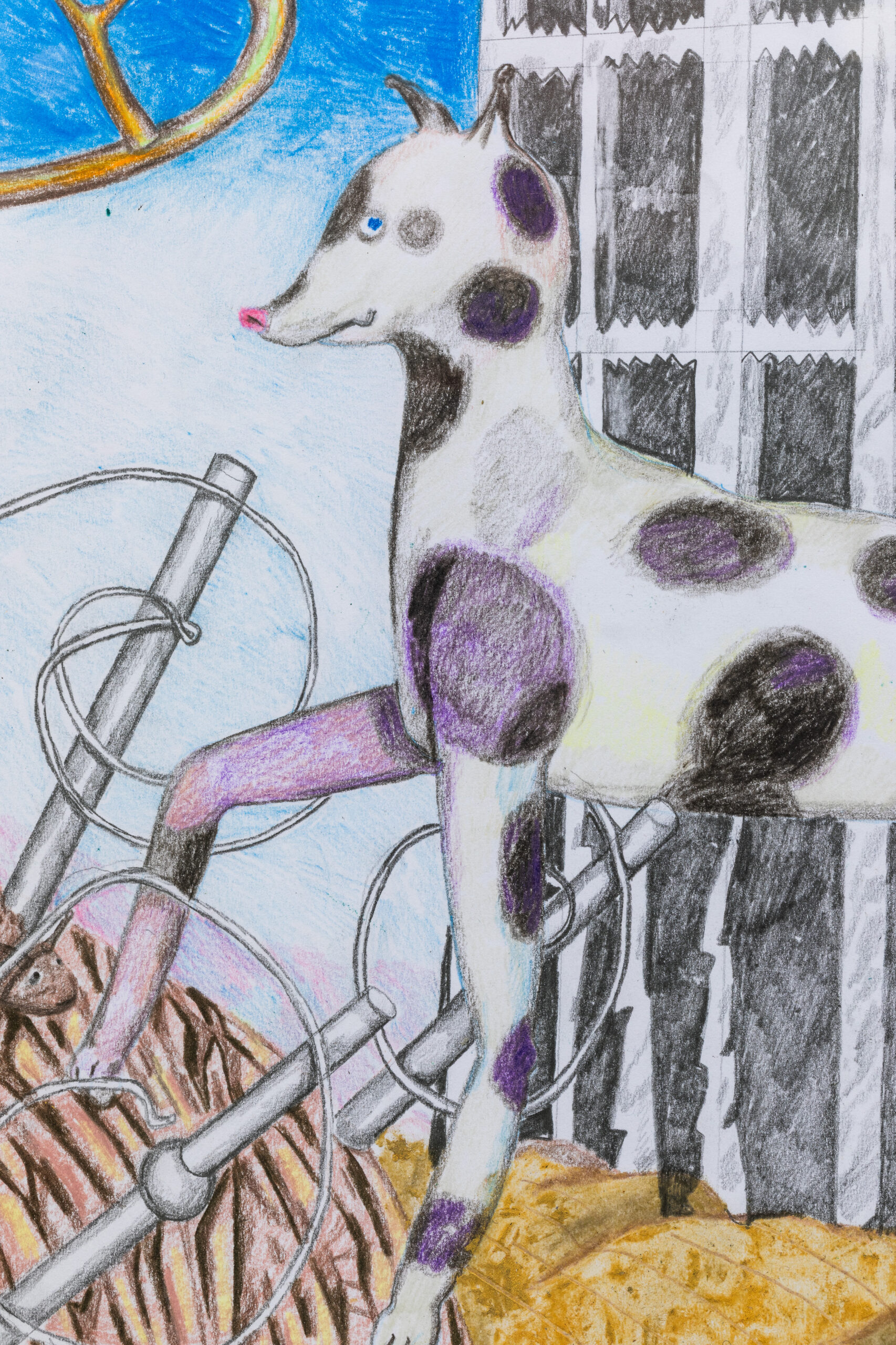 All down the Line – Drawing now