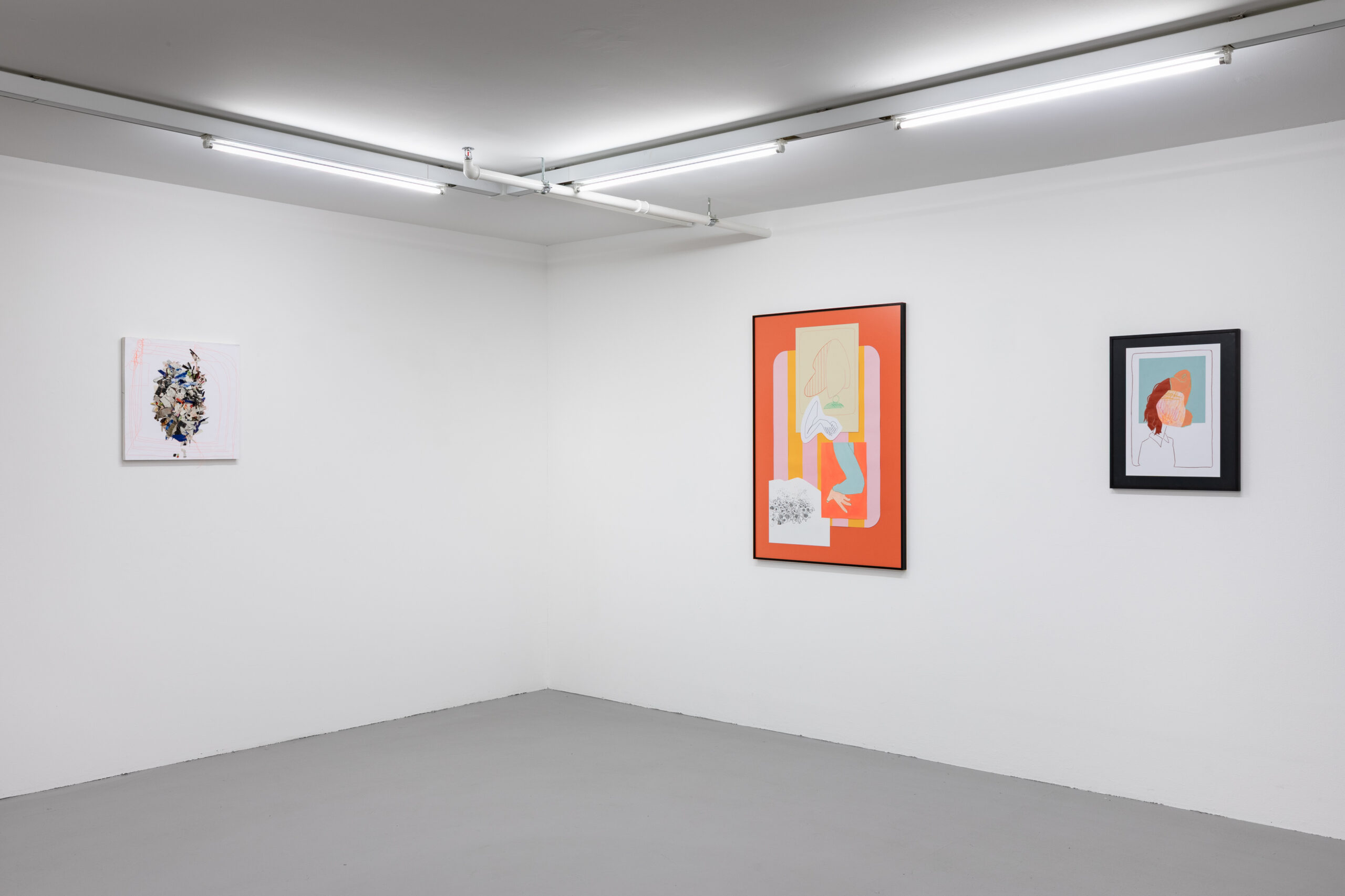 All down the Line – Drawing now